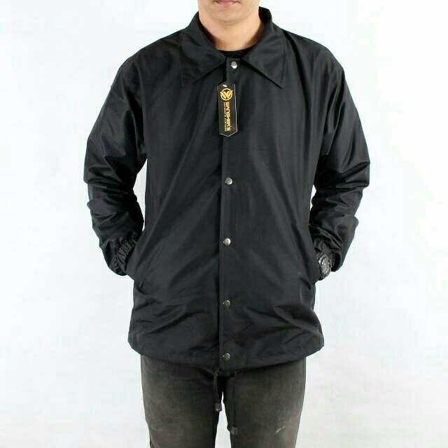 Jaket pria/jaket coach polos/jaket polos