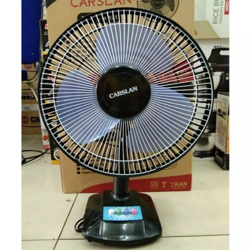 Deskfan semar  dan carslan kipas angin murah 12in kipas duduk kipas meja