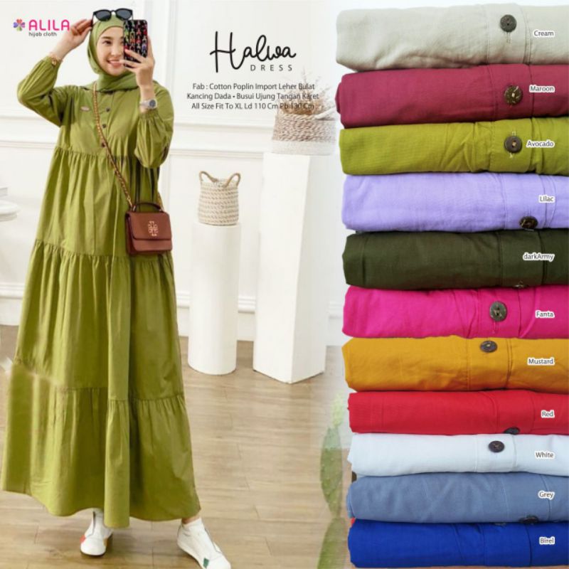 GAMIS HALWA DRESS MAXY