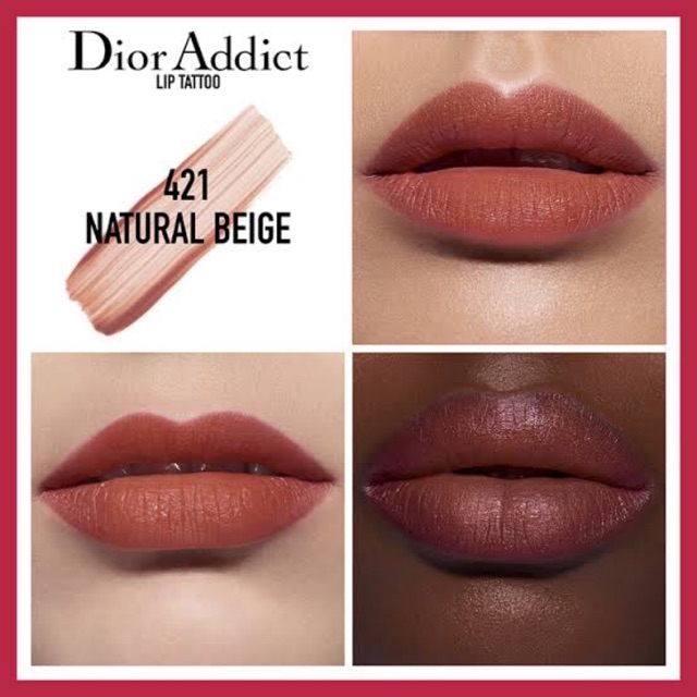 Dior addict lip tattoo 421 natural 