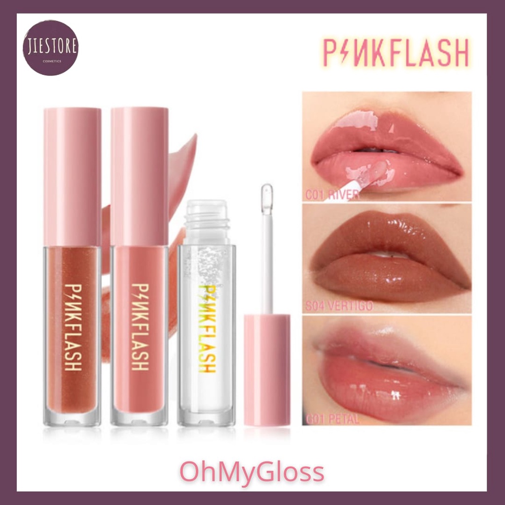 PINKFLASH OhMyPinkflash OhMyGloss Moisturising Plumpmax High Shimmer Lip Gloss