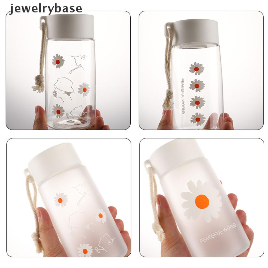 Botol Air Portabel Bahan Plastik Transparan Ukuran 500Ml Untuk Travel