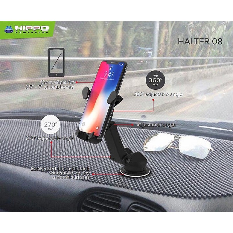 Hippo Phone Holder Halter 08 2in1