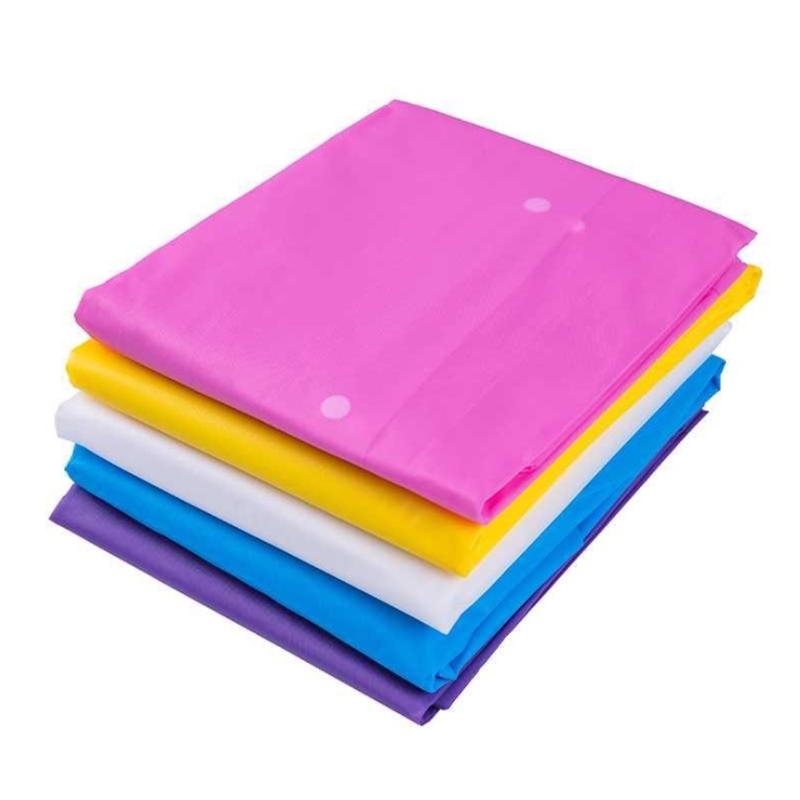 115g Mantel Jas Hujan Tebal Praktis Jas Hujan Plastik Doff Jas Hujan Terusan