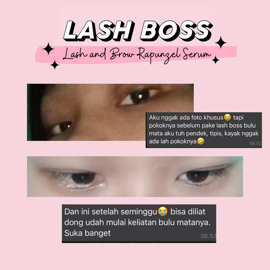 ✨Up Your Look✨ Lash Boss lashboss Lash and brow magic serum, serum bulu mata dan alis