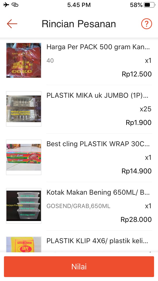 Plastik Mika Uk Jumbo (1p) Minimal Harus Beli 25/50 Pcs Kotak Box Mika Plastik /mika Kue Bolu Lapis
