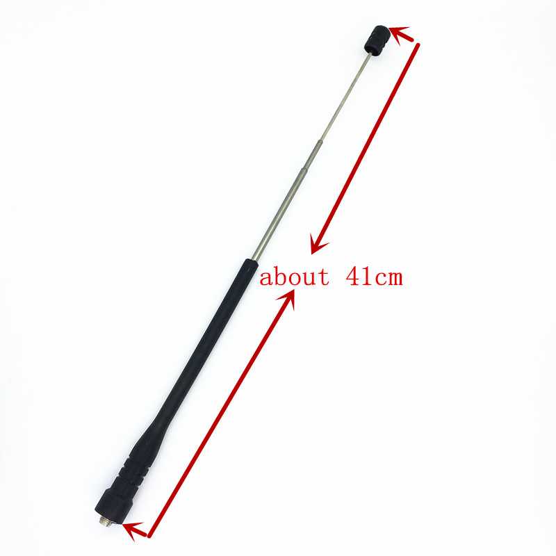 IDN TECH - Pofung Antena SMA-F UHF/VHF 136-174/400-470 MHz for UV-5R UV-82