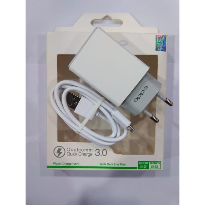 Travel Adaptor Quick Charger Oppo 3.0- Micro