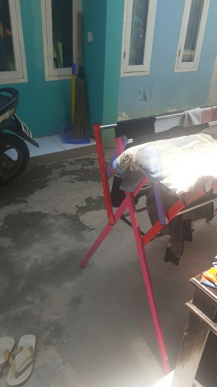 Jemuran Handuk Mini 100cm