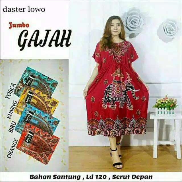 Daster Lowo Jumbo Gajah