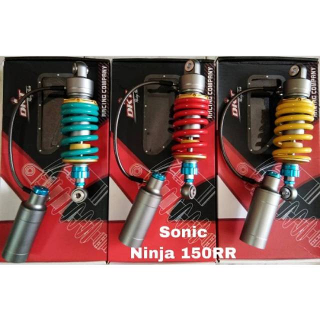 shock  belakang motor sonic dan ninja rr double click fungsi / monoshock ninja rr sonic tabung pisah