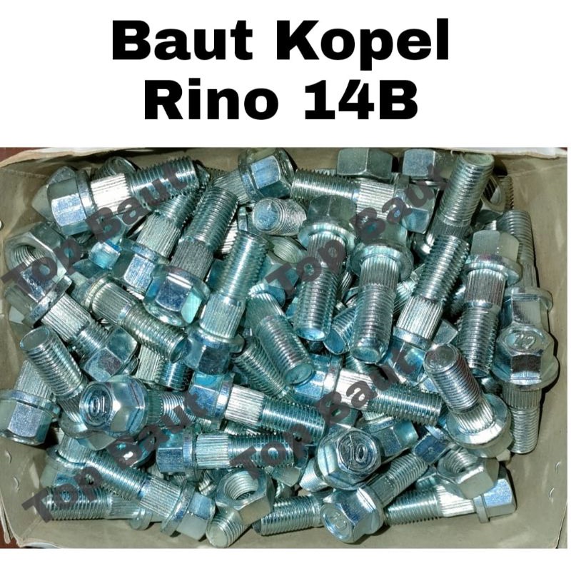MINIMAL ORDER 10 PCS baut kopel rino 14B BU30 baut kopel as tengah rino 14B baut flange rino