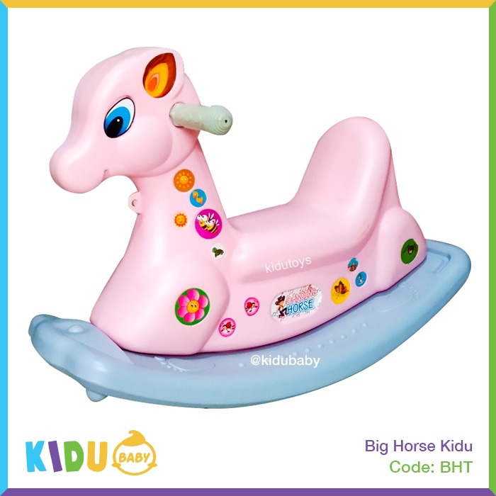 Mainan Kuda Jungkit Anak Big Horse Kidu by Kidu Baby