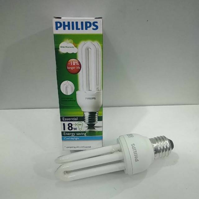 lampu philips essential 18w