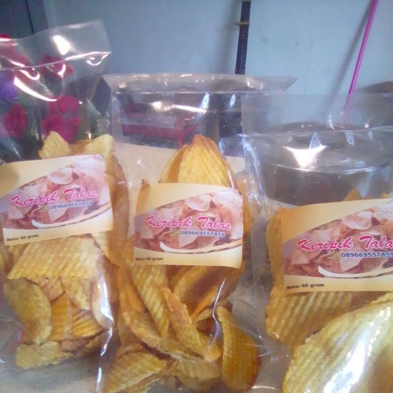 

Keripik talas original
