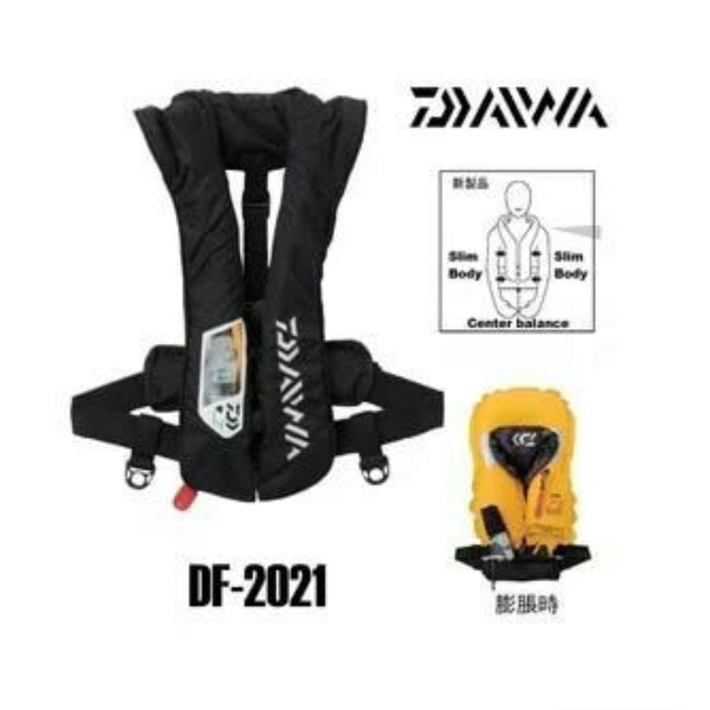 DAIWA LIFE JACKET DF-2021 COL : RED, BLACK