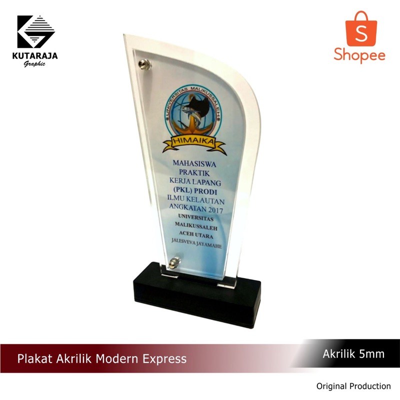 

Plakat Akrilik 5mm Modern Express