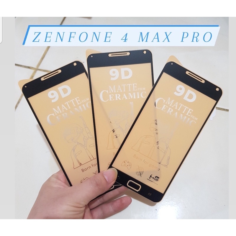 ASUS ZENFONE 4 MAX PRO,ZENFONE 5Z,ZENFONE MAX PRO M2 CERAMIC MATTE ANTI PECAH-BENUA DUNIA