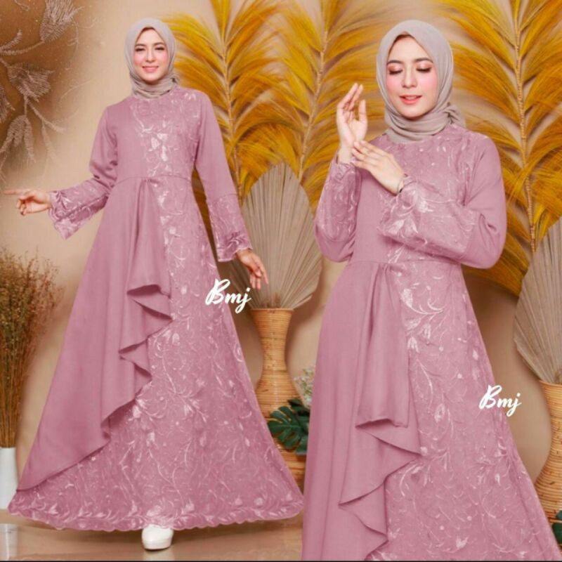 Gamis Jumbo Standar Gamis pesta Jumbo Gamis Modern Gamis Jumbo masakini