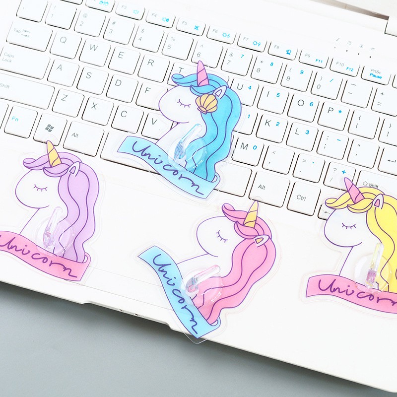 Gantungan Baju  dan Handuk  Unicorn  Adhesive Wall Hook 