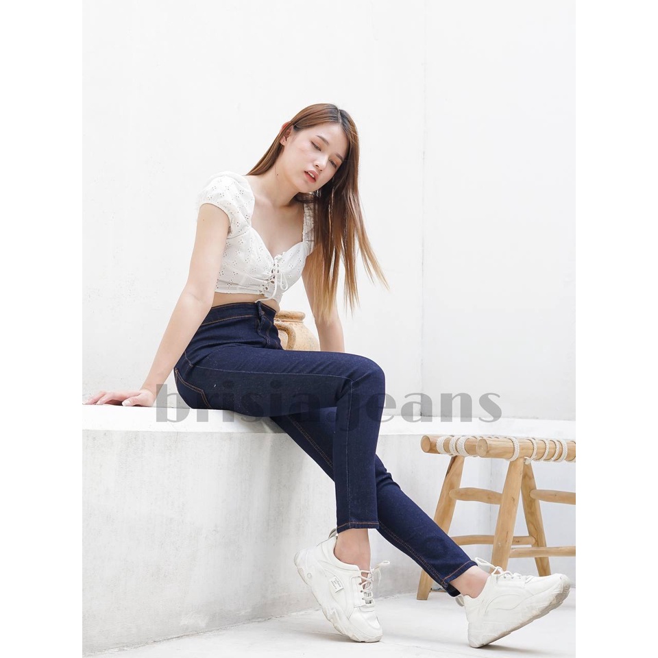 [SIZE 27-34] SO-HEE Highwaist Jeans Skinny / Celana Jeans Panjang Wanita Bigsize