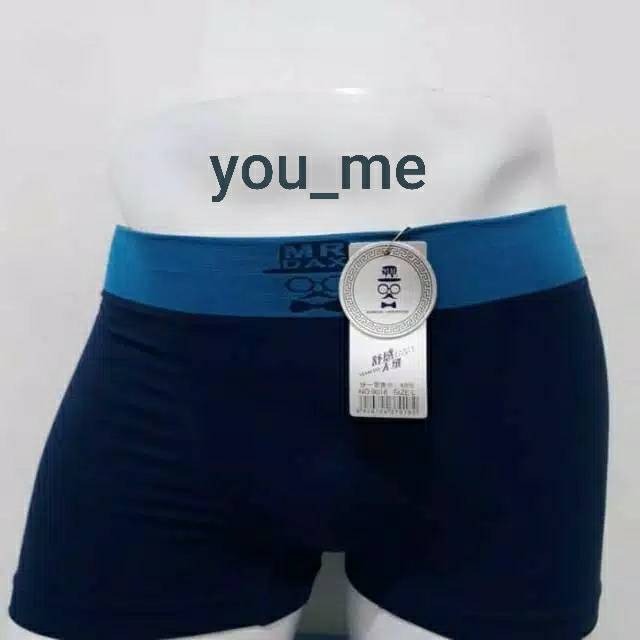 Celana dalam boxer pria rajut  MR DAX / UK L X