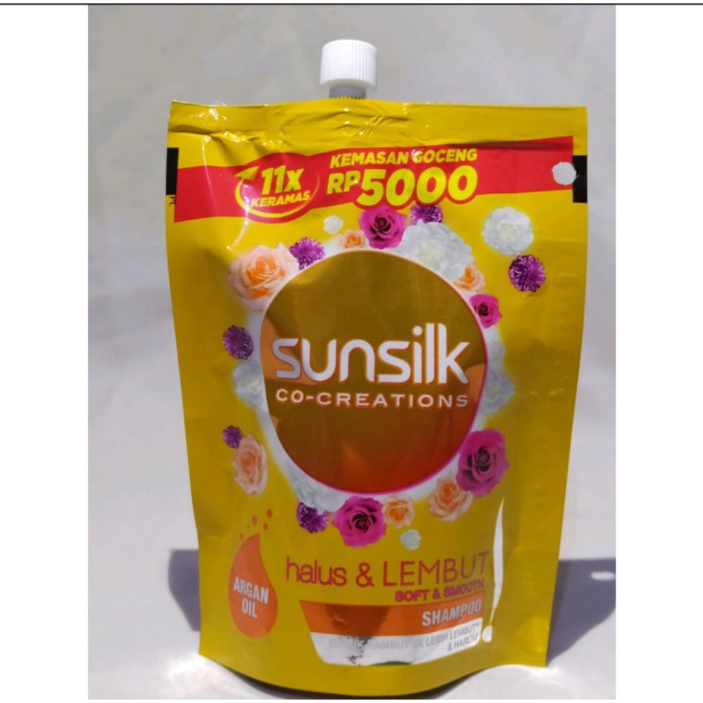 SL55 - Shampoo Sunslik Pouch 55ml Kemasan Travel Ekonomis