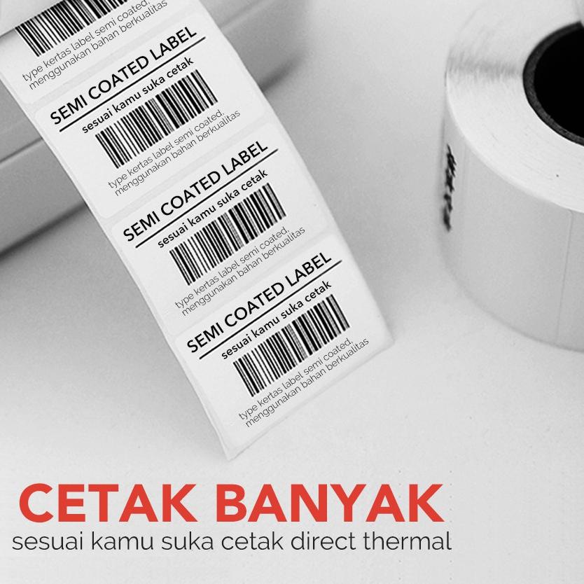 

[B12QP)⭐ Cetak Semicoated Label / Label Barcode / Cetak stiker label .,.!!