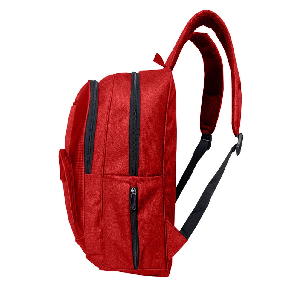 Backpack Carboni Make My Day Tas Ransel Original AA OOO3  RED  Tas  Style Casual pria wanita + FRE Raincofer