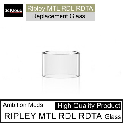 koleksi kaca pengganti RIPLEY MTLx RDL RDTAx | warna tabung glass bening
