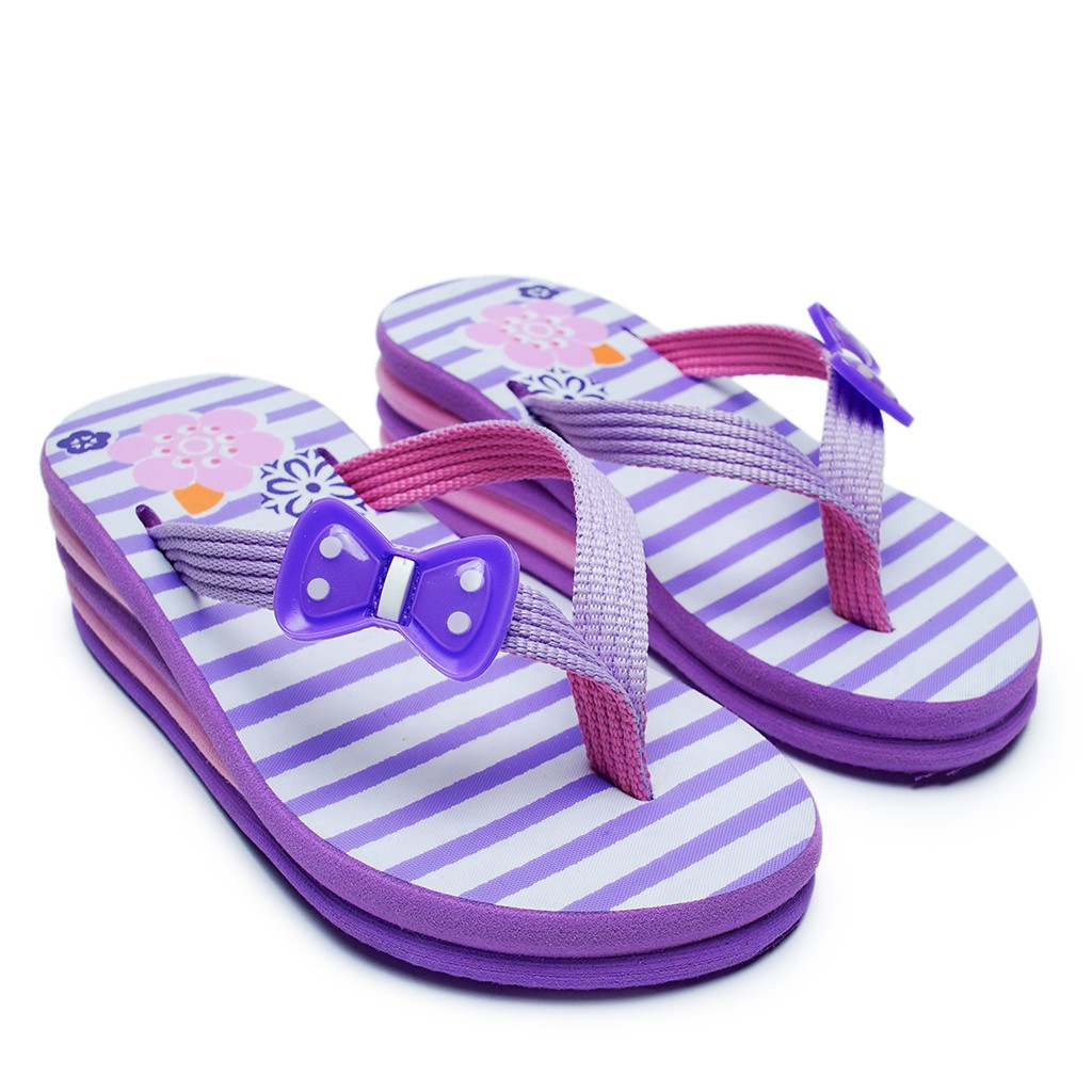 DNOIR Sandal Anak Perempuan LAPIS5K UNGU