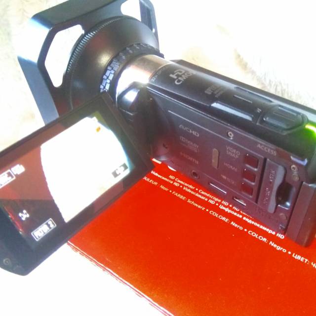 Handycam kamera video canon hf r36 bagus