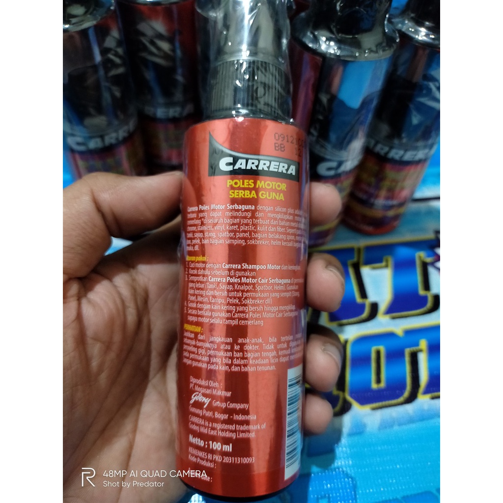 POLES PENGKILAP MOTOR SERBAGUNA DUAL ACTION CARRERA SILIKON PLUS PUMP