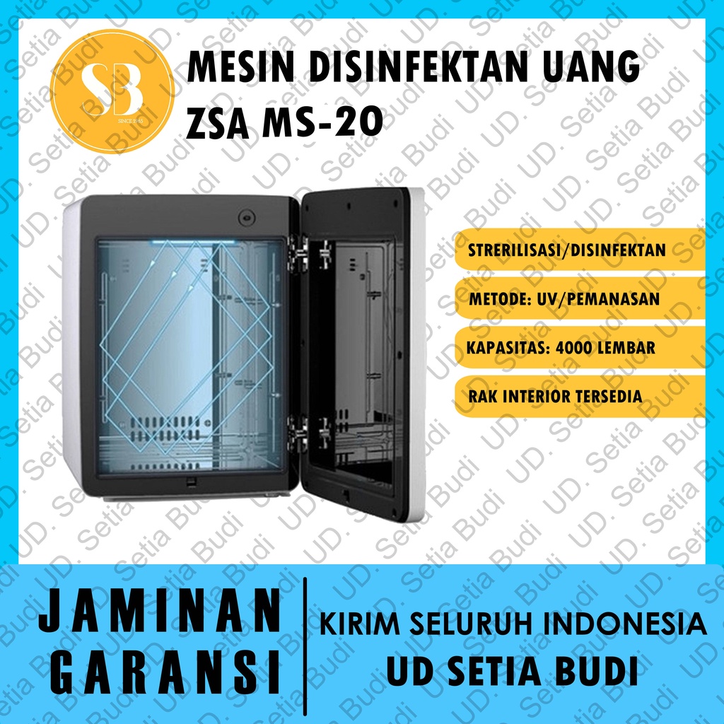 Mesin Disinfektan Uang ZSA MS20 / MS-20