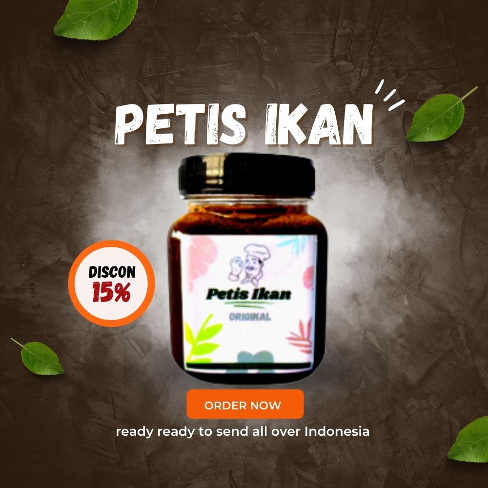 

petis\pettis ikan original