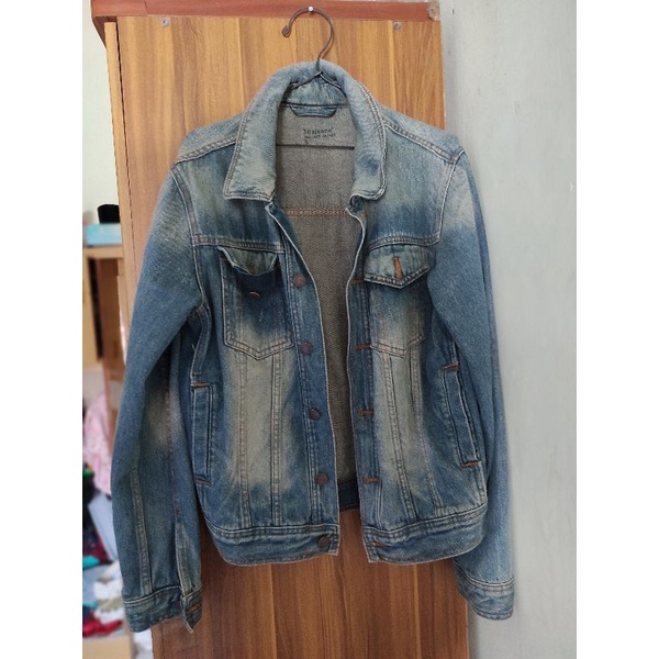 preloved jaket tira jeans jaket cewek