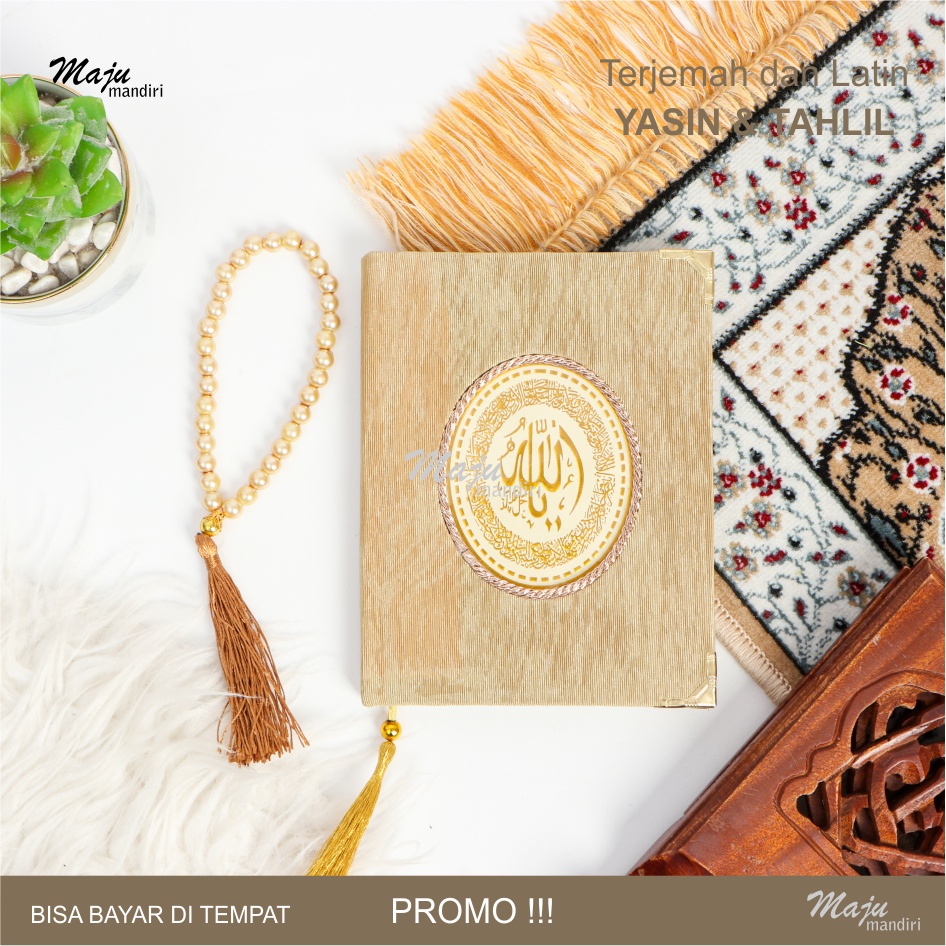 Cetak Buku Yasin Tahlil dengan Latin - Surat Yaasin dan Kumpulan Doa-Doa - Mengenang 40 Hari Almarhu