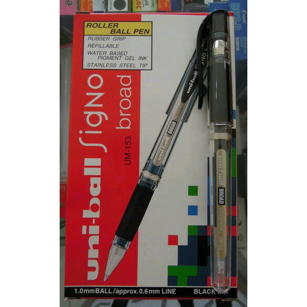 

Pulpen Gel Uniball Signo UM 153 atk Obral