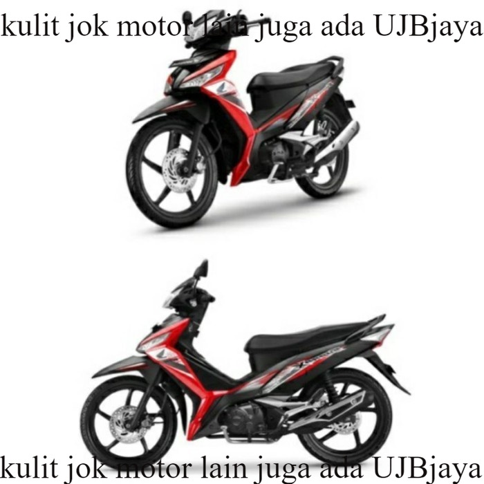 Sarung Jok Motor Supra X 125 Fi Original / BAHAN ORI POLOS Kulit Jok Motor Supra X 125 Fi S9