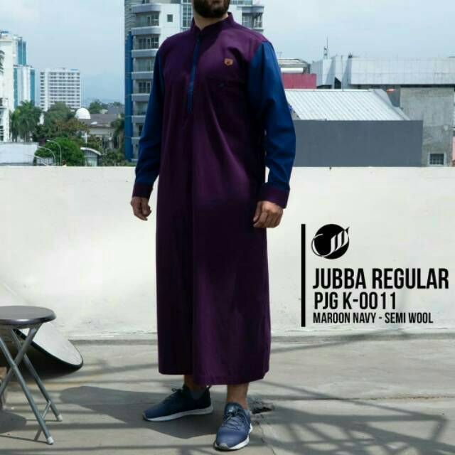 SAMASE Jubba Reg K-0011 Maroon Navy (S)