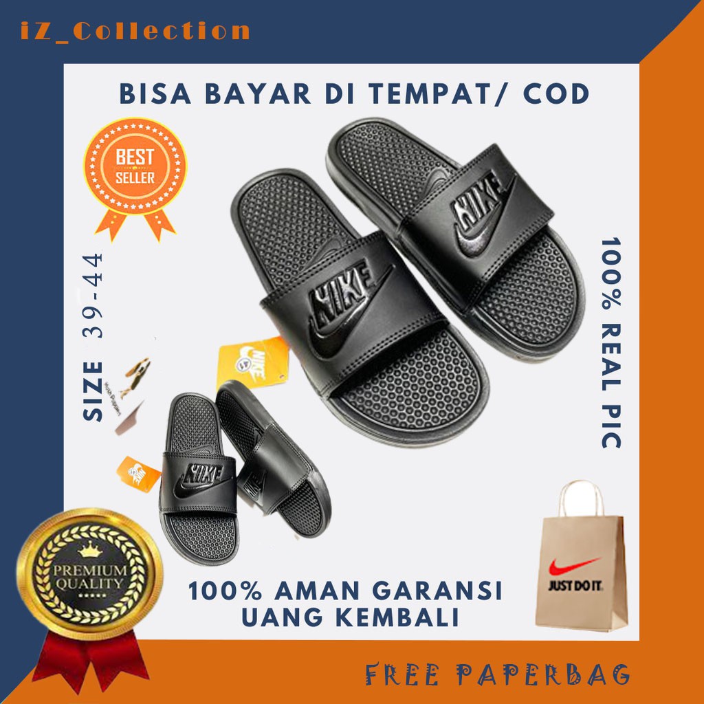 Sandal | Sendal Slide Selop Slop on Karet Nike Pria Wanita | C06
