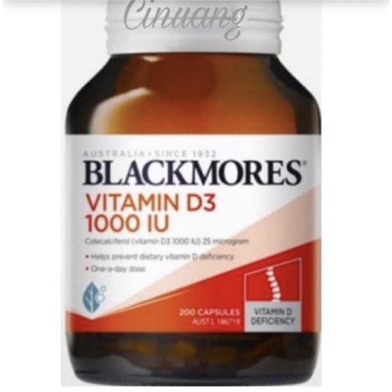 blackmores vitamin D3 1000 IU