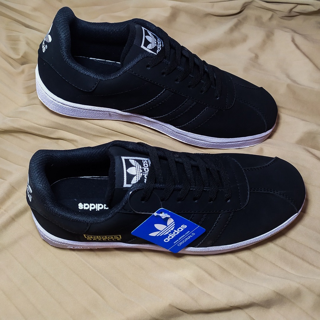 PROMO TERMURAH COD Sepatu Adidas Gazelle Neo Racer Original FullBlack / Full Hitam Sneakers Wanita s