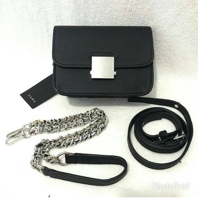 TAS BRANDED SUPER / ZARA CROSSBODY WITH CONTRASTING