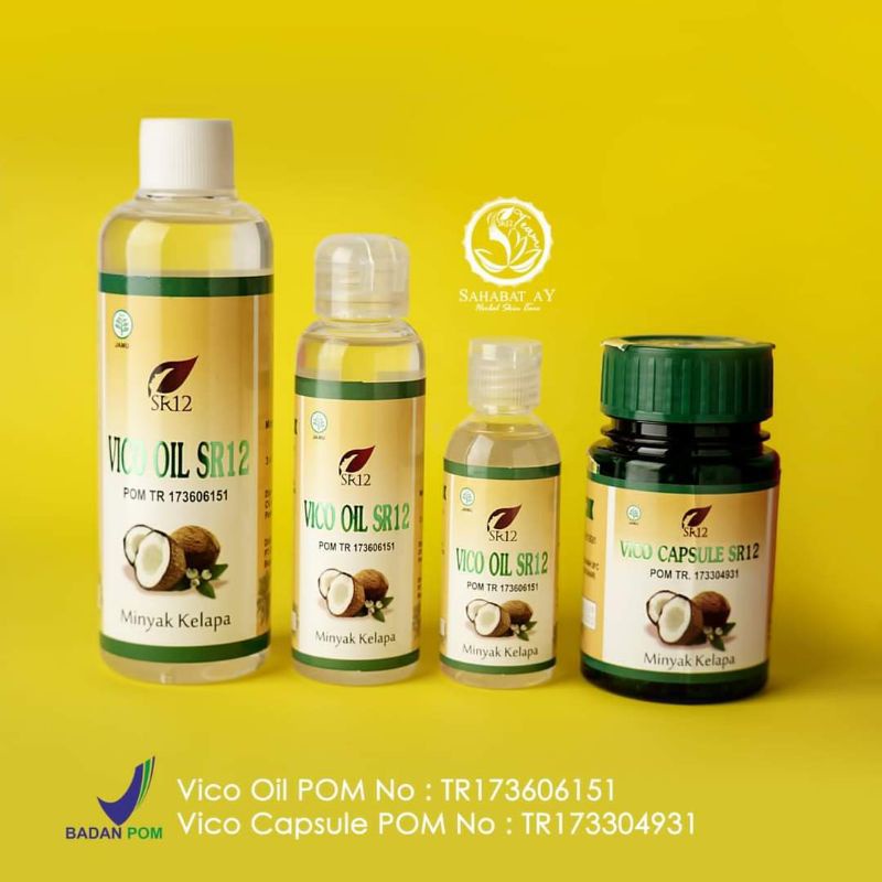 

VCO MINYAK KELAPA MURNI SR12, MINYAK MPASI, VITAMIN
