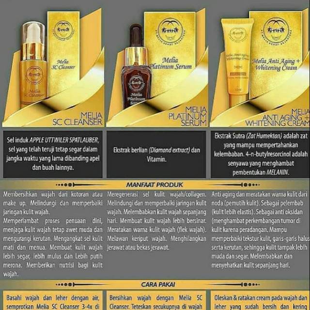 Melia Skincare Milik Siapa