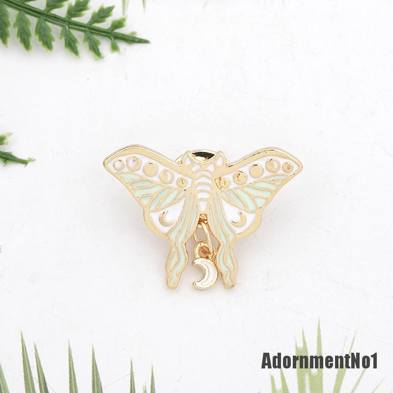 (Adornmentno1) Bros / Pin Desain Kupu-Kupu Enamel Untuk Aksesoris Pakaian