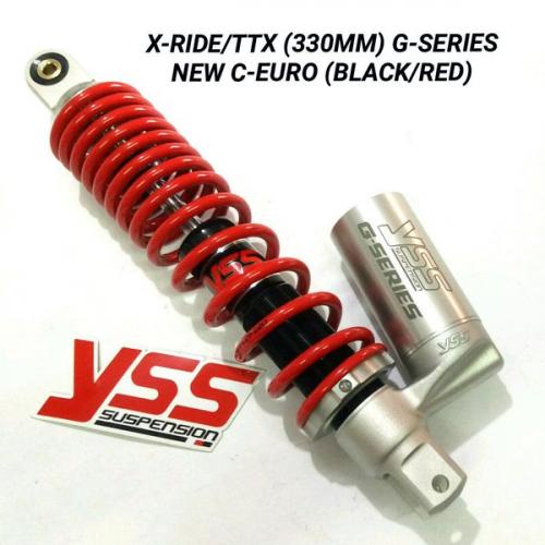 PROMO SHOCK YSS G SERIES C EURO TAB BAWAH OK302-330T UNTUK  TTX X RIDE VARIO 125 VARIO 150 ORIGINAL 