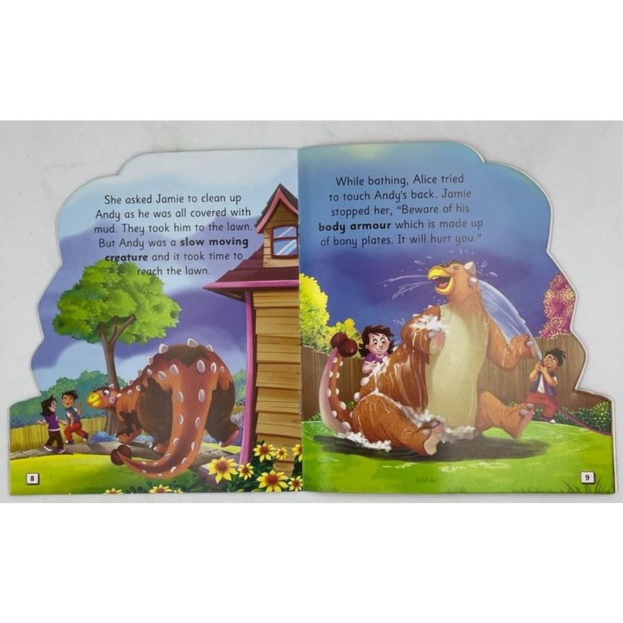 All About Me Dinosaurs Storybook buku cerita dino