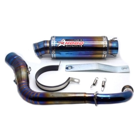 0859-KNALPOT HOGO GP PELANGI STAINLESS+DB KILLER - MIO